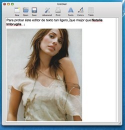 Schreiben: Editor de textos muy ligero y simple