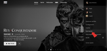 Dar de baja HBO Max