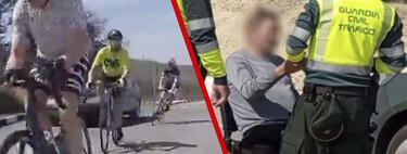 Un conductor sin piernas se lleva por delante a un pelotón de ciclistas en Orihuela. Llevaba un coche trucado para acelerar con bastones 
