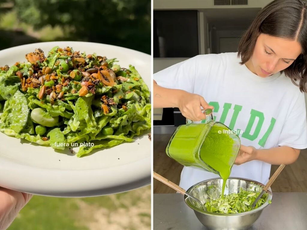 Ni lechuga ni tomate: mi ensalada favorita es muy verde y tan sana que no me creo que esté así de buena