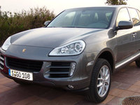 El Porsche Cayenne 2007 de pruebas en Chiclana