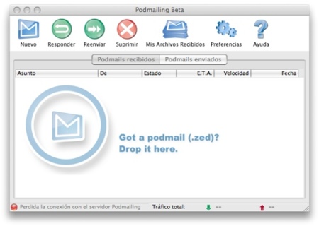 PodMailing, facilitando la creación de torrents