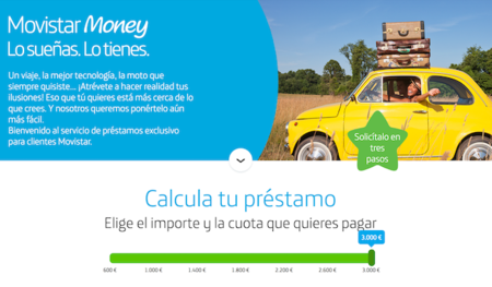 Movistar Money, el operador ahora también concede préstamos personales rápidos a sus clientes