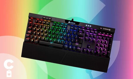 Este teclado gaming mecánico lleva 40 euros de descuento en las ofertas de Navidad de Amazon: Corsair K70 RGB MK.2 por 129,99 euros