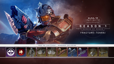 Halo Infinite programa varios eventos con recompensas gratis, incluyendo la armadura Yoroi de forma inminente