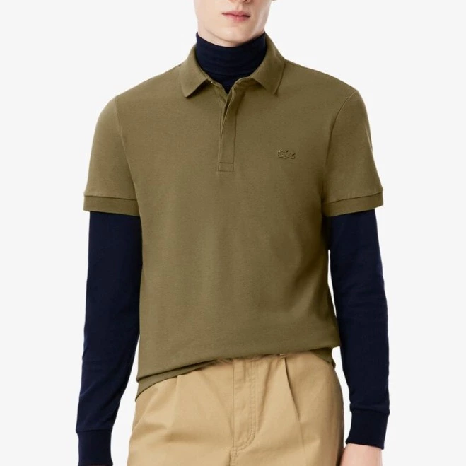 Polo de hombre de corte regular Lacoste Paris
