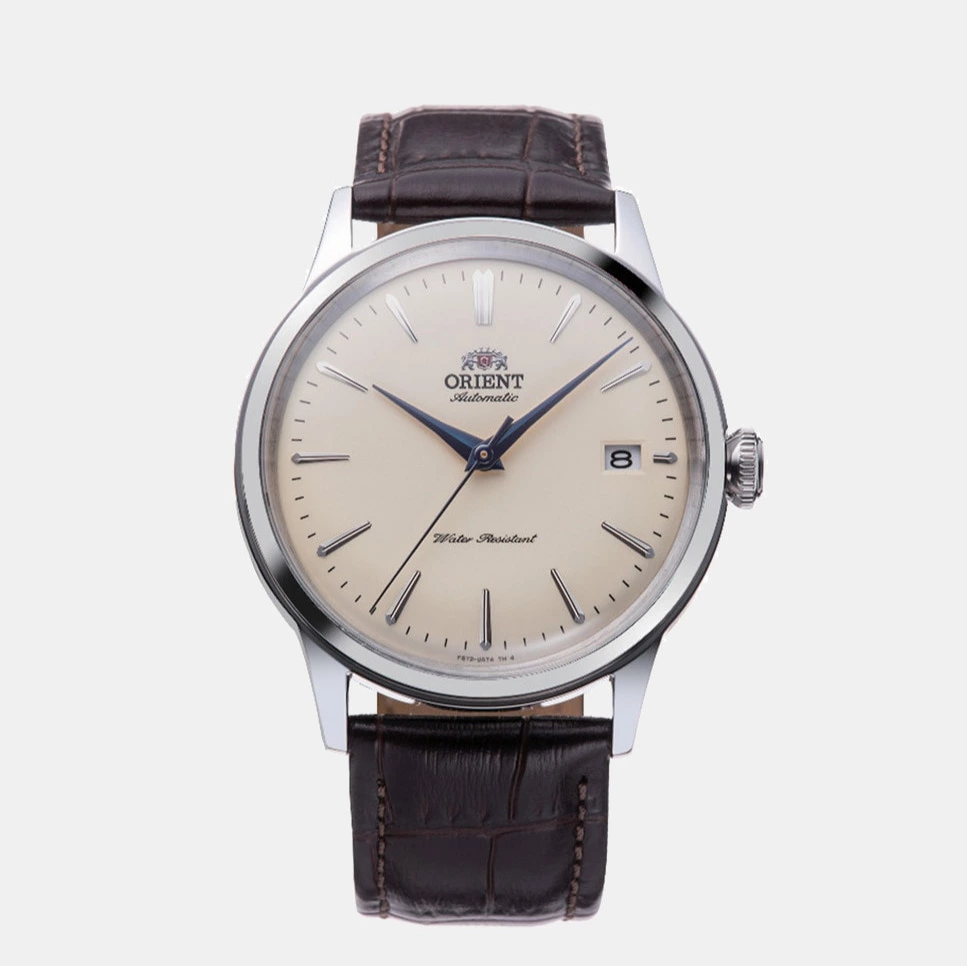 Reloj de hombre Orient Classic RA-AC0M04Y30B automático de piel - Marrón