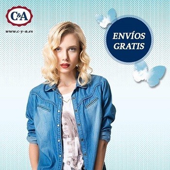 Gastos de envío gratis en tus compras en C&A hasta el 4 de marzo