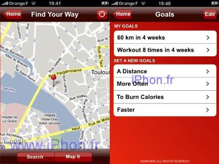 Nike+ para iPhone