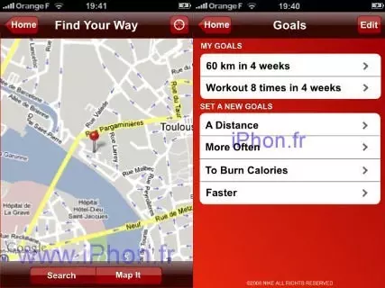 Nike+ para iPhone