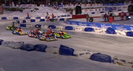 Fernando Alonso gana la habitual carrera de karts en el Wrooom