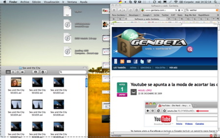 Cinch trae Aero Snap a Mac OS X