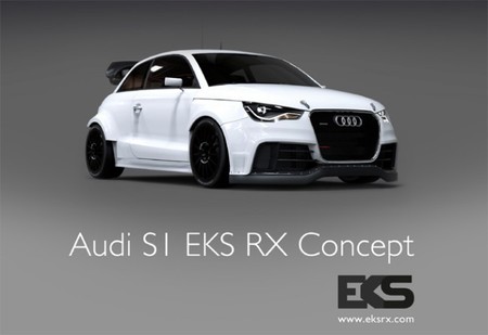 El equipo EKS RX presenta su Audi S1 para el Mundial de RallyCross