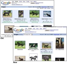 Rediseño del buscador de imágenes de Google