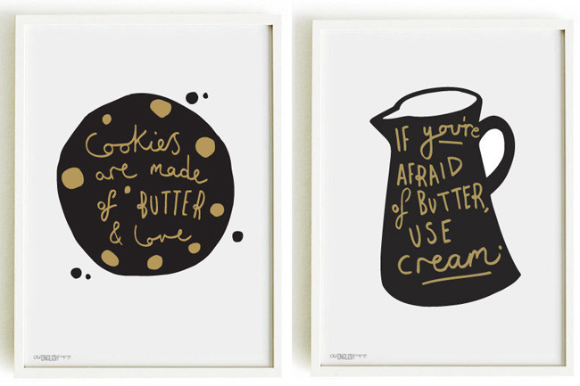 Decora tu cocina con estilo gracias a estas ilustraciones a medida