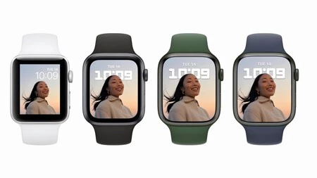 Apple Watch ベゼルの進化 (シリーズ 3、シリーズ 4、シリーズ 7、シリーズ 10)