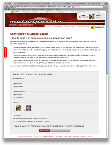 Juntando a estos dos igual explota todo, pero había que probarlo...