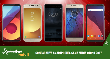 Comparativa smartphones de gama media para las masas: buena experiencia y precios ajustados
