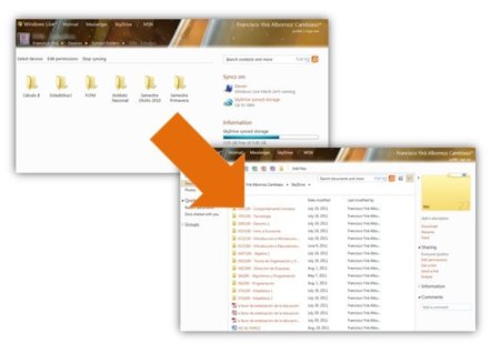 Se confirma que SkyDrive se fusionará con el "espacio sincronizado de Live Mesh"