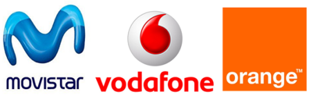 Resultados de Movistar, Vodafone y Orange durante 2008