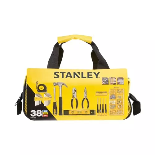 STANLEY Juego de Herramientas 38 Piezas con Bolsa – STMT0-74101