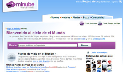 Minube evoluciona hacia una red social de viajes
