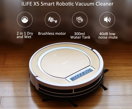 Robot Aspirador Ilife X5 por 106,86 euros y envío gratis con este código