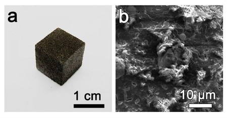 Se produce la primera espuma de grafeno impresa en 3D