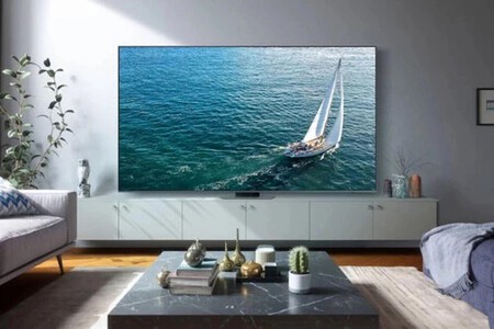 salón con televisor Samsung