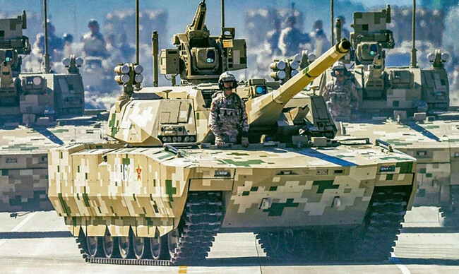 Ztz 100 During 2025 Victory Day Parade Sep 3 2025