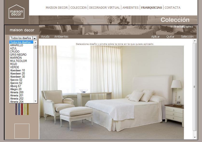 Elige tus tapicerías con Maison Decor