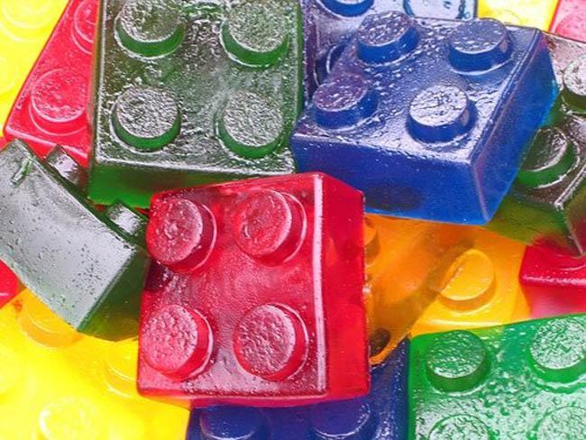 Bloques De Lego Como Moldes Para Gelatina