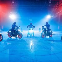 La gama MT de Yamaha se pasa al Ice Fluo: hielo fluorescente para las naked de Iwata
