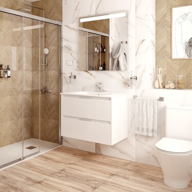 Leroy Merlin tiene cinco estanterías ideales para baños pequeños: estas son nuestras favoritas por su diseño y funcionalidad