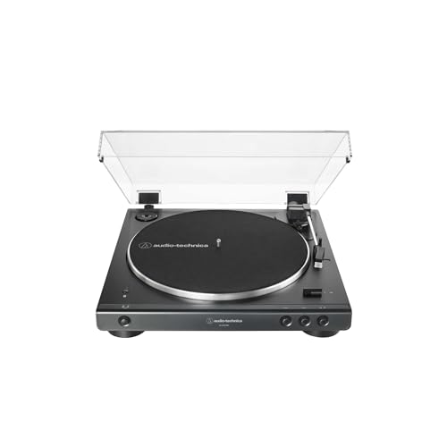 Audio-Technica LP60XBTBK Giradiscos Automático Estéreo Inalámbrico de Tracción por Correa Negro