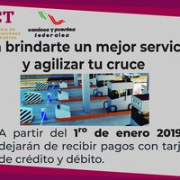 Ya no podrás pagar las casetas de CAPUFE con tarjeta de débito o crédito a partir del 1º de enero