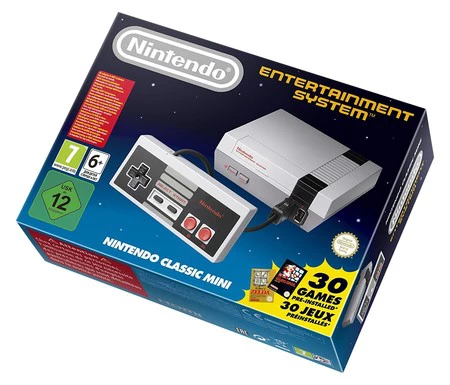Consola retro Nintendo NES Classic Mini, con 30 juegos, por 48,95 euros en eBay