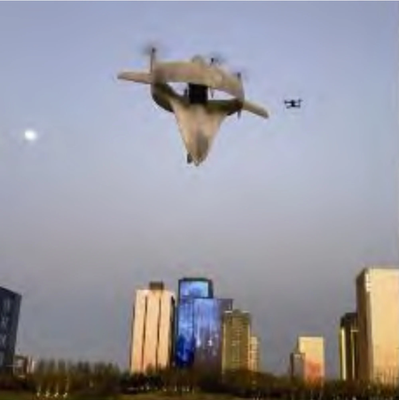A close look at DRON VTOL Chino