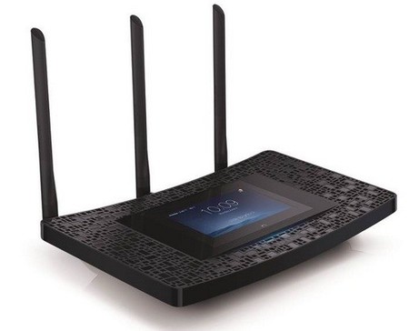 TP-Link lleva al MWC 2015 el Touch P5, su router AC con pantalla táctil a color