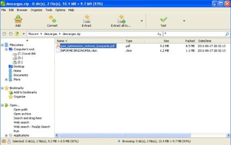 PeaZip, compresor de archivos multiplataforma como alternativa a WinRAR