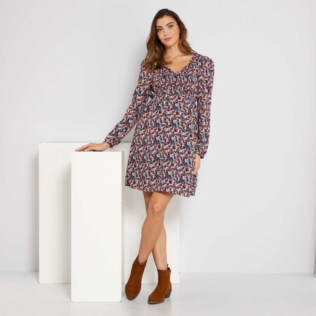 Vestido Premama Rosa Premama Xp874 2 Zc1