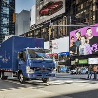 Daimler golpea primero con el camión 100% eléctrico: el Fuso eCanter ya está trabajando en Nueva York