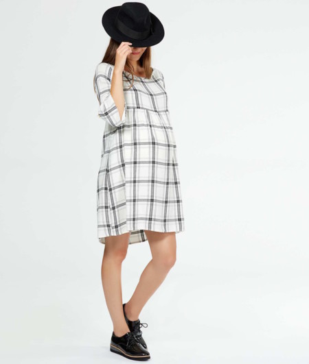 Cinco vestidos premamá 100% otoñales (y muy femeninos)