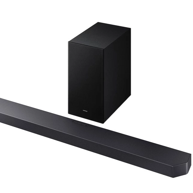 Samsung - Barra de sonido Samsung 2025 HW-Q600F, Dolby Atmos y DTS: X, Q-Symphony, 3.1.2 con 9 altavoces, 380W, Subwoofer inalámbrico 6,5' 160W.