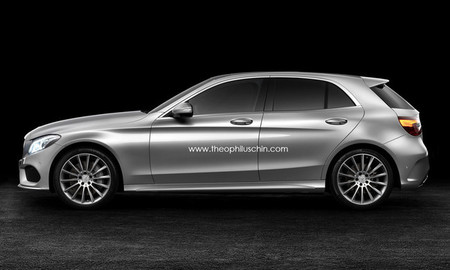 ¿Cómo sería el Mercedes-Benz Clase C compacto y berlina/coupé?
