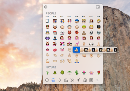 Muy probablemente nuevos emojis hagan su debut en OS X 10.10.3 Yosemite