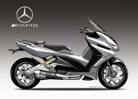 Scooter AMG XTR-1 750 por Oberdan Bezzi, con posibilidades de llegar a ser realidad