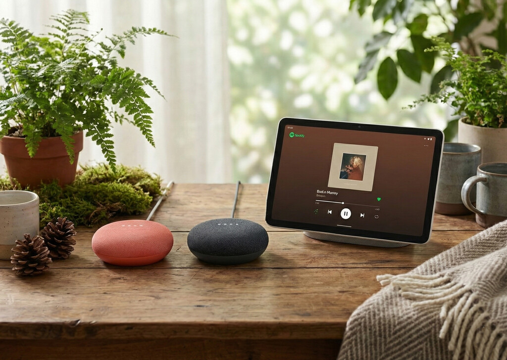 Ni te imaginas cómo suenan: el truco que convierte dos Google Home Mini en un sistema estéreo en solo segundos 