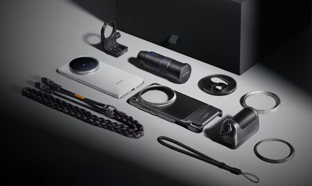 Todos los accesorios incluidos en el kit fotográfico