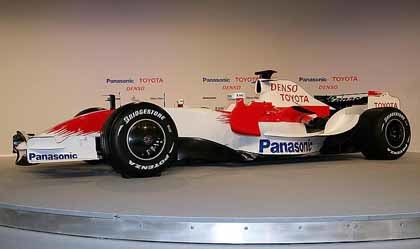 Presentado el nuevo Toyota TF108